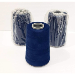 Coats Brand Embroidery Diagonal Chain‎ Thread in Dark Blue, 6,000 Yards
